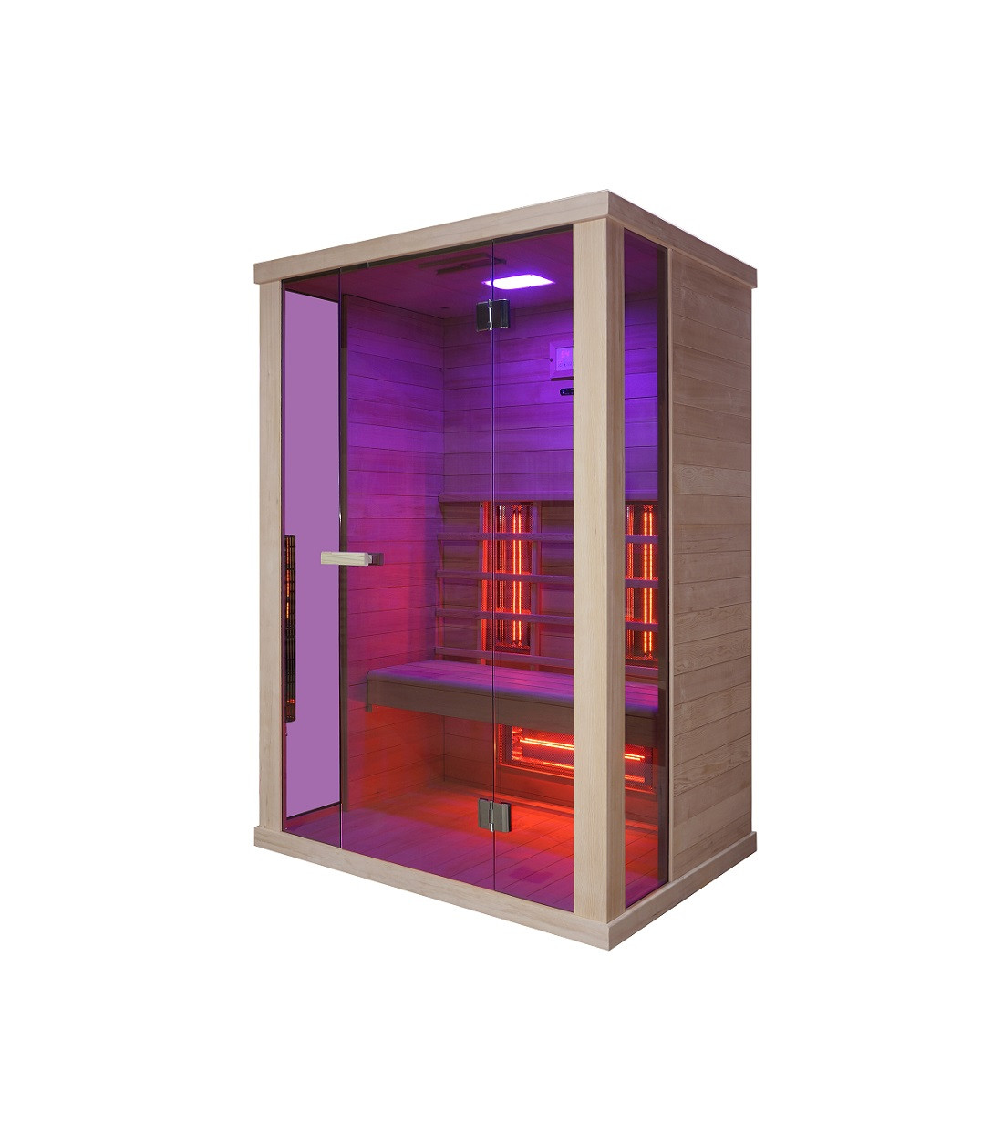 Инфраред сауна Solaris Hemlock 131,4 × 99,3 × 194 см