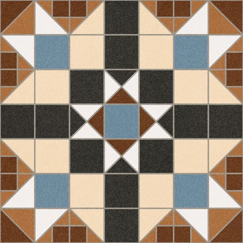 DORSET MARRON, 31.6x31.6 см