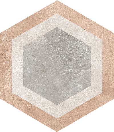 HEXAG.BUSHMILLS MULTI, 23.3x26.8 см