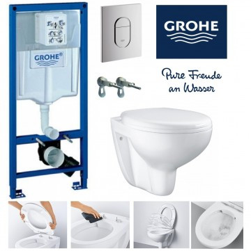 Grohe Solido комплект 5 в 1 с керамика и бутон Arena Cosmopolitan ...