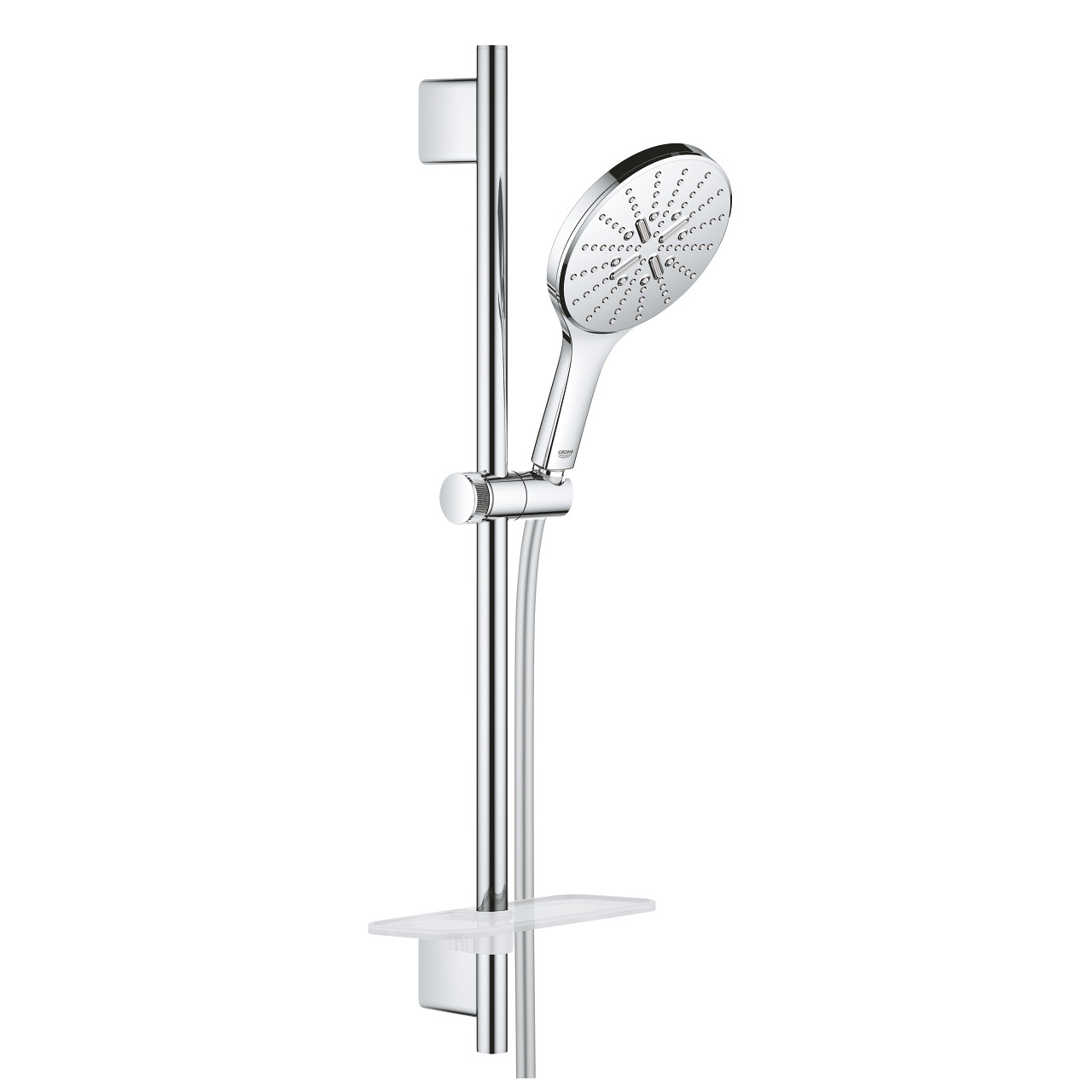Grohe ръчен душ с 3 функции/струи и тръбно окачване RAINSHOWER SMARTACTIVE 150