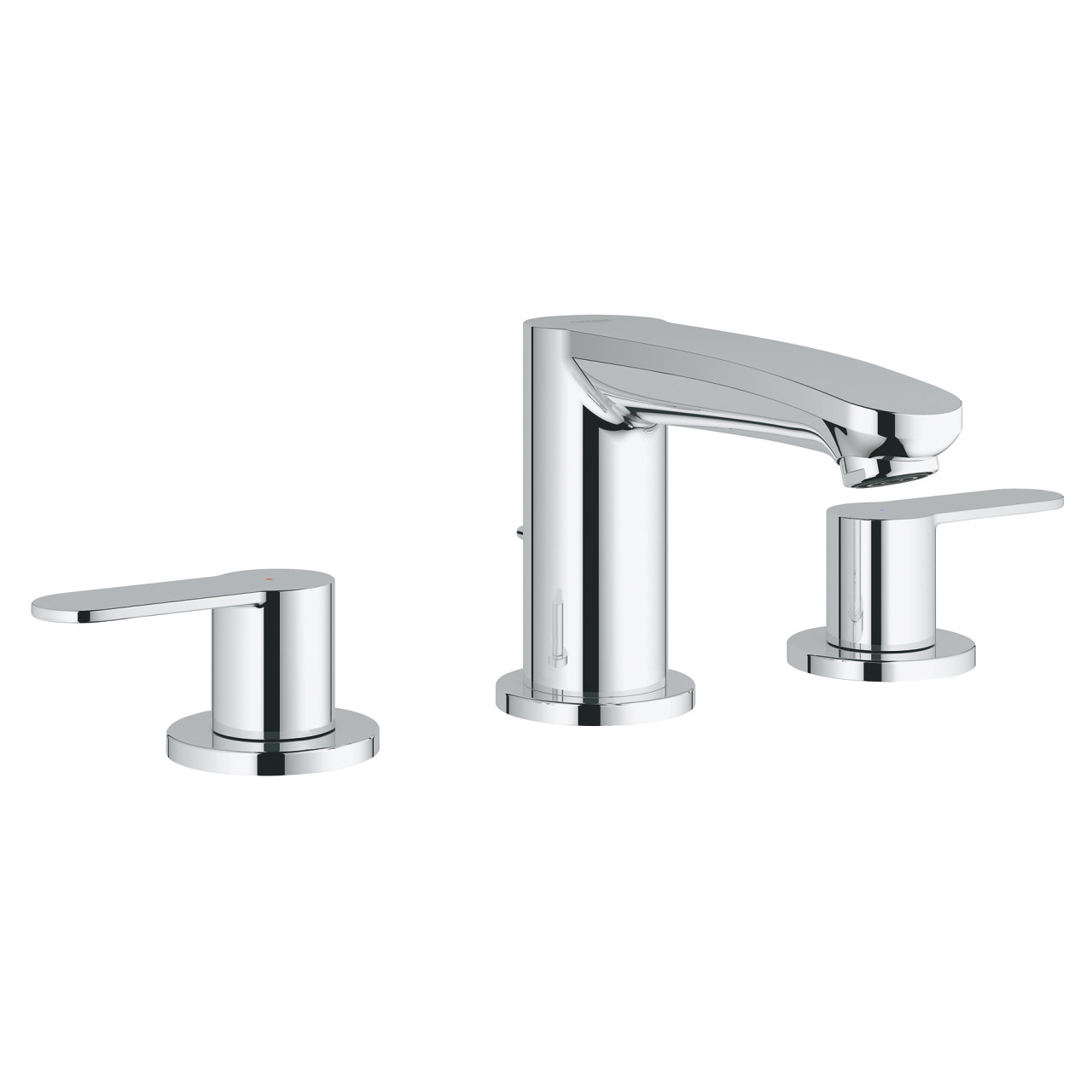 GROHE Eurostyle Cosmopolitan - Тридупков смесител за умивалник, двуръкохватков, S-размер