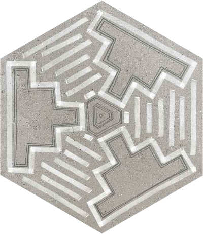 HEXAG.IGNEUS CEMENTO, 23x26.6 см