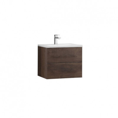Мебел за баня StoneArt Design San Marino, тъмен дъб MDF, 60x45 см
