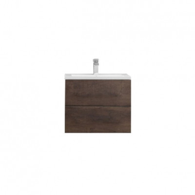 Мебел за баня StoneArt Design San Marino, тъмен дъб MDF, 60x45 см
